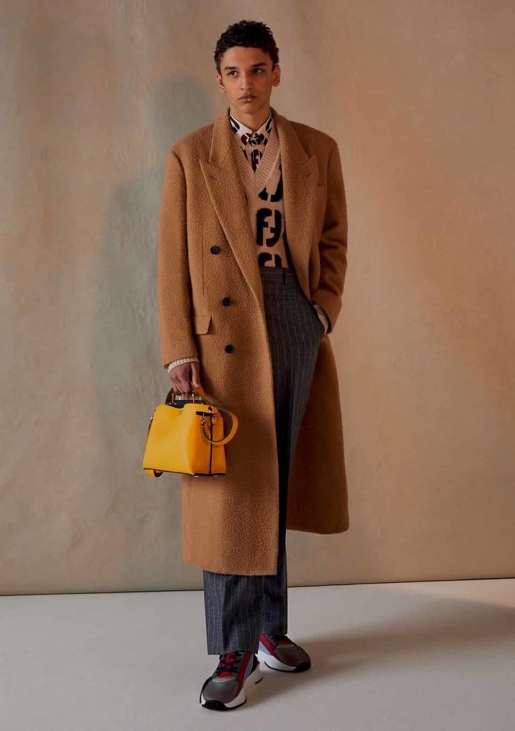 [박지훈님 착용] 펜디 더블 브레스티드 코트 상품이미지2