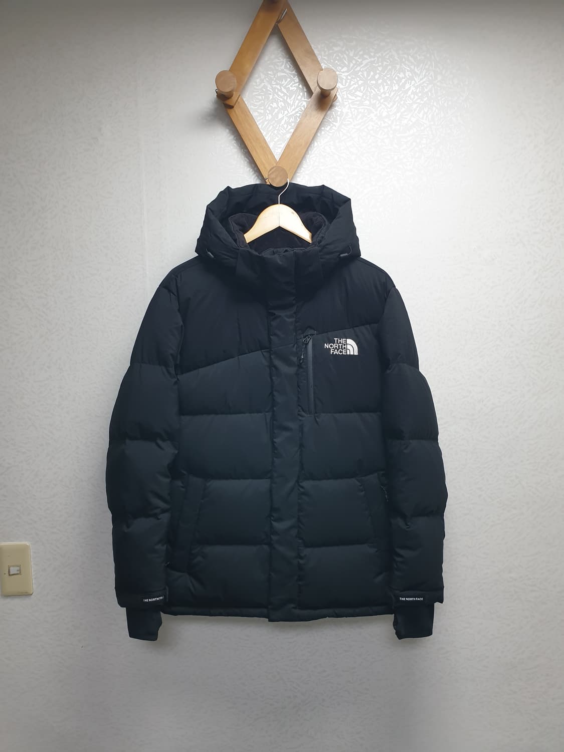 [L/100] 노스페이스 다운패딩 블랙 상품이미지1