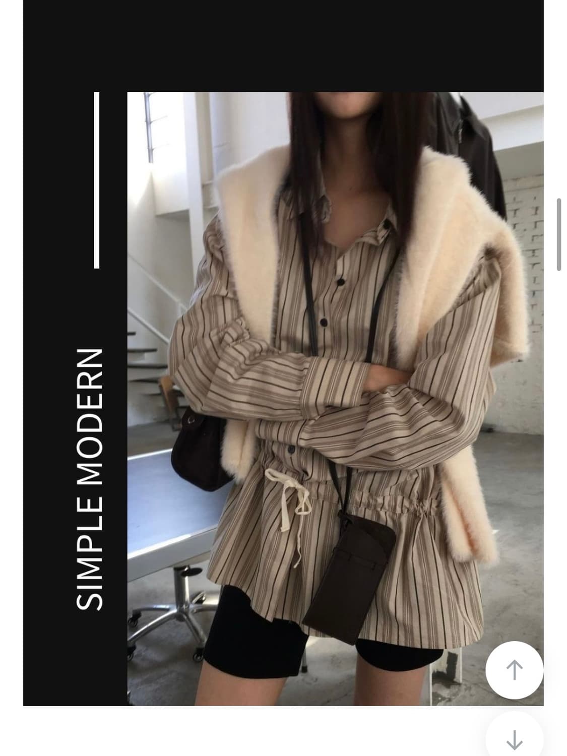 스트라이프 셔츠 상품이미지4