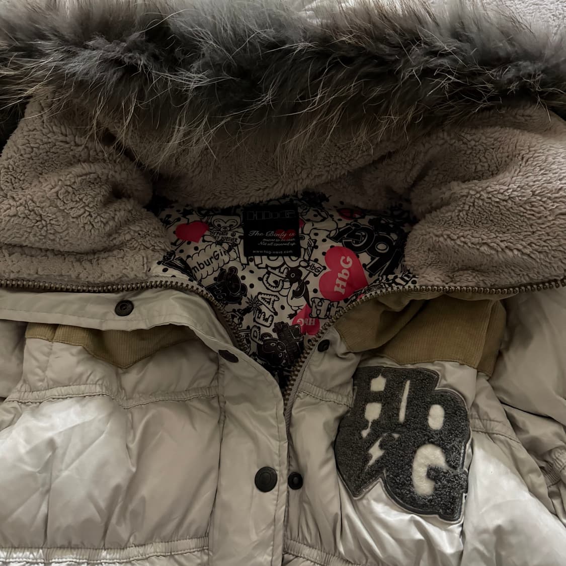 Jpn vintagr fur jacket 상품이미지3