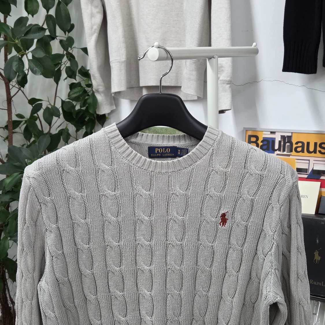 폴로랄프로렌 코튼 케이블 니트 M 상품이미지2