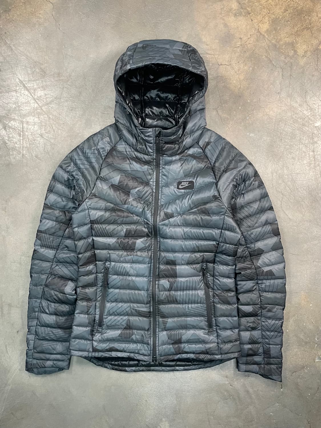 나이키 디지털 카모 후디드 경량 패딩 상품이미지1