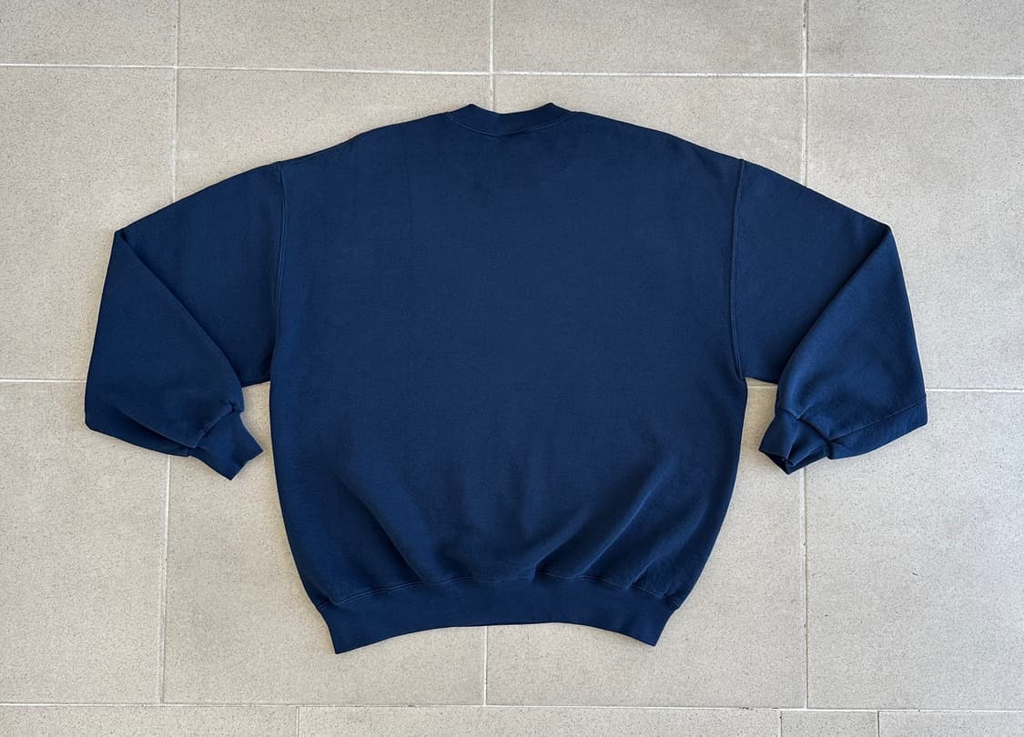 90s 빈티지 러셀 스웻셔츠 네이비 XL USA 상품이미지2