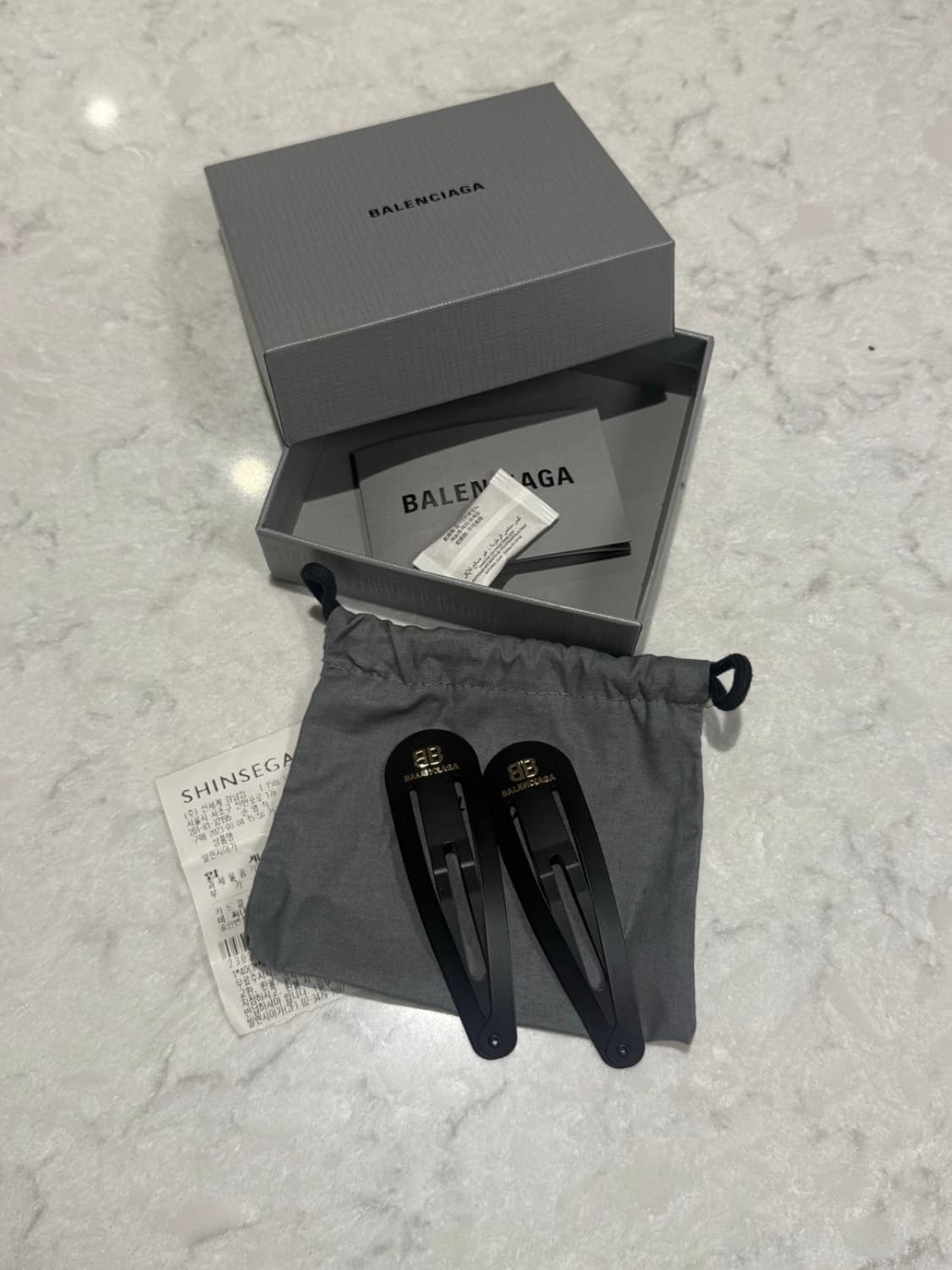 [ONE SIZE] 발렌시아가 홀리 XXL 스냅 헤어핀 클립 세트 상품이미지6