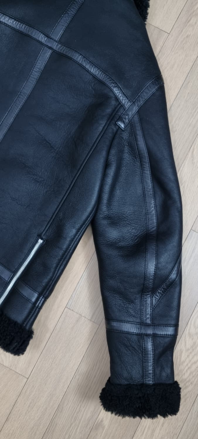 지이크 파렌하이트 리얼 양가죽,양모 무스탕 L _ 남성 M 추천 상품이미지8