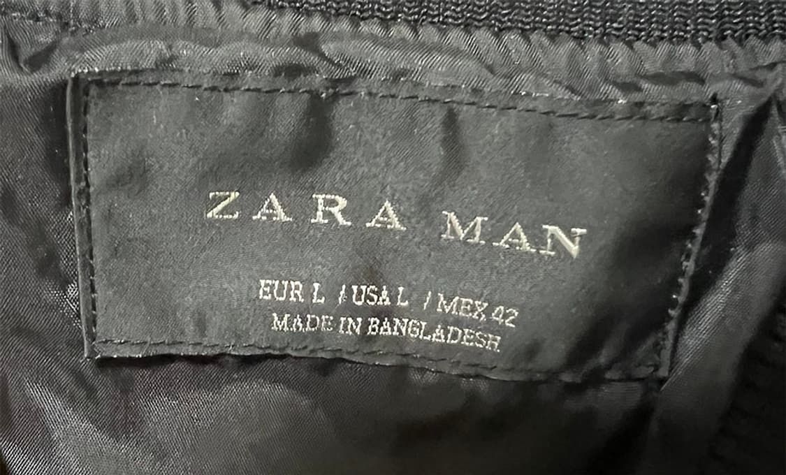 ZARA 자라 남자 퀼팅점퍼 누빔 봄버 추동 캐주얼 L 100 상품이미지3
