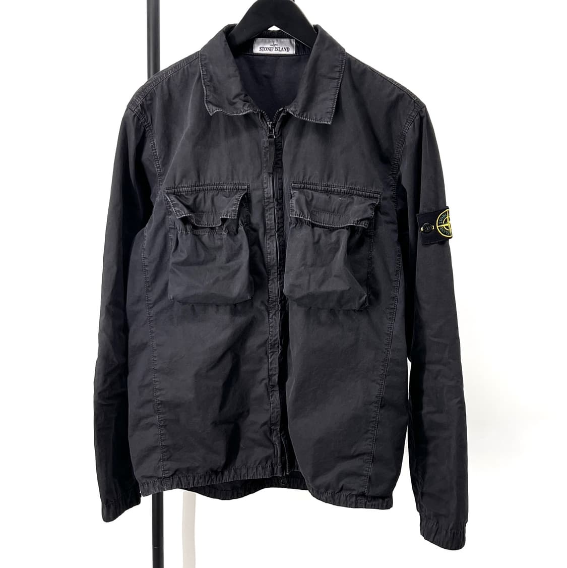 [L사이즈] 스톤아일랜드 올드이펙트 오버셔츠 자켓 (7615114wn) 상품이미지2