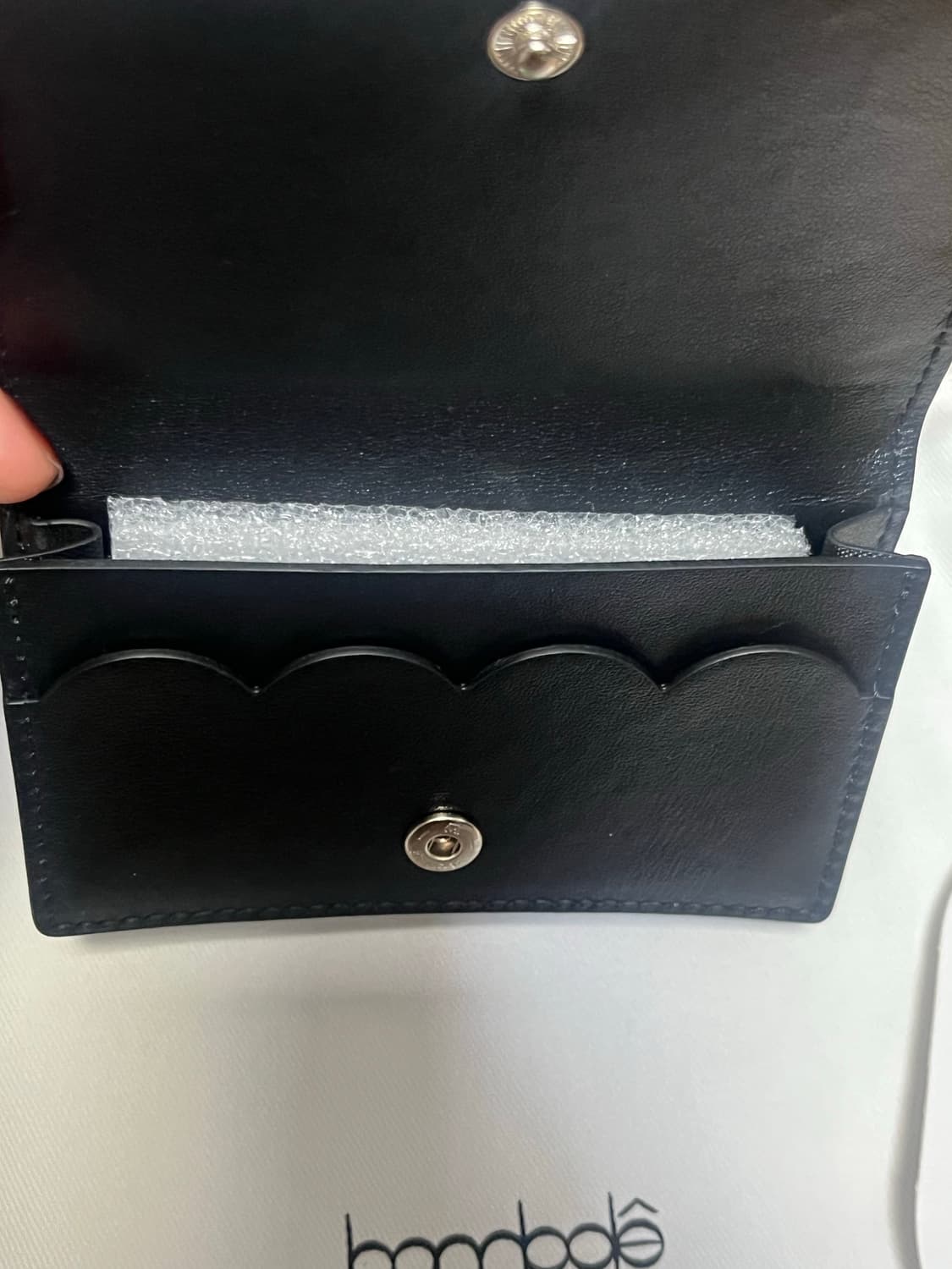 밤볼레 버블 월렛 블랙 상품이미지5