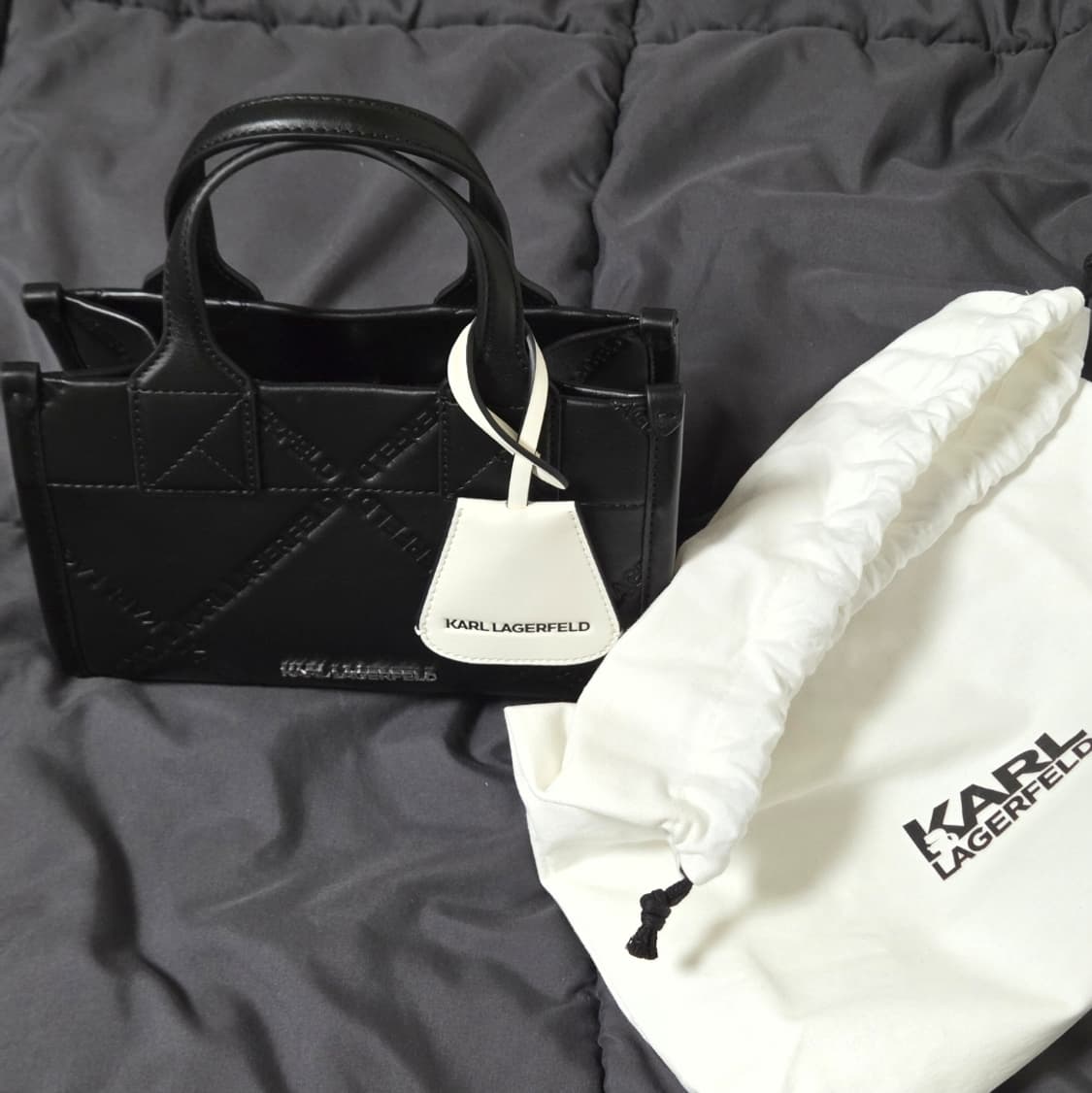 칼라거펠트 미니 토트백 (새상품) 상품이미지1