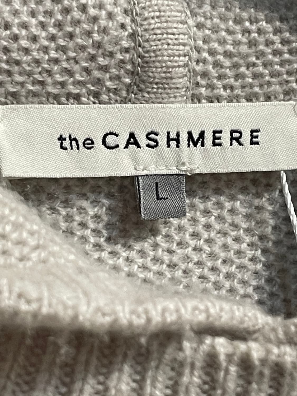 더 캐시미어 후드 니트 상품이미지4