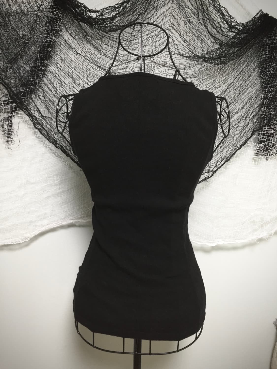 gothic lace detail sleeveless 상품이미지6