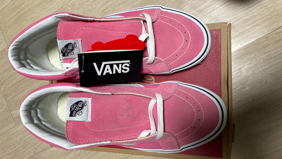 반스 스케이트 미드 270 핑크 상품이미지1