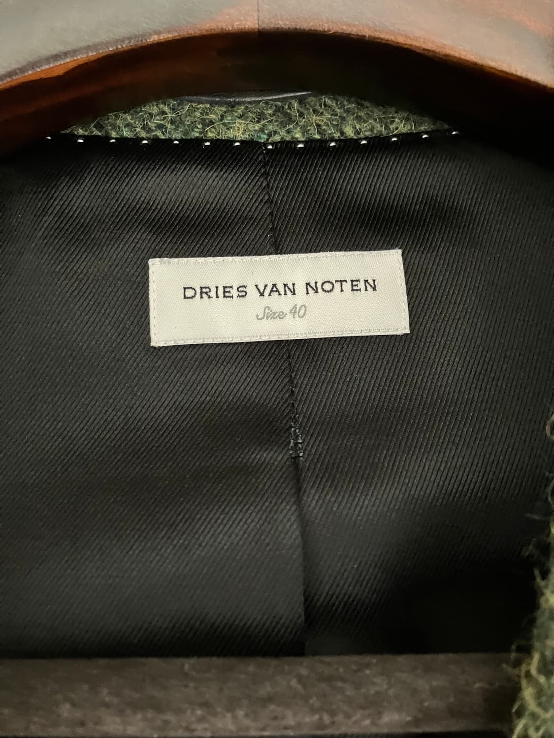 드리스 반 노튼 알파카 트위드 코트 상품이미지8