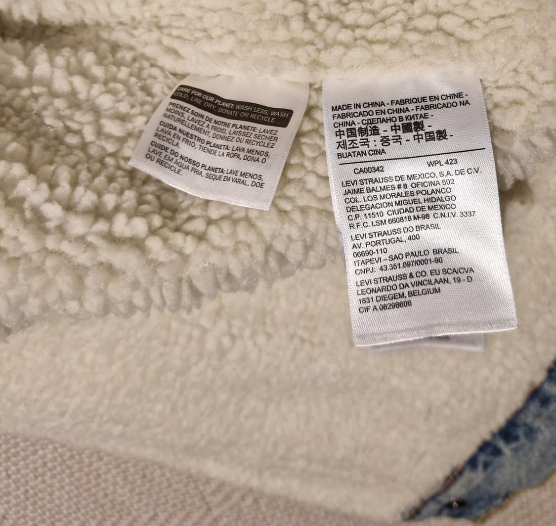 리바이스 타입 ||| 쉐르파 트러커 자켓 상품이미지7