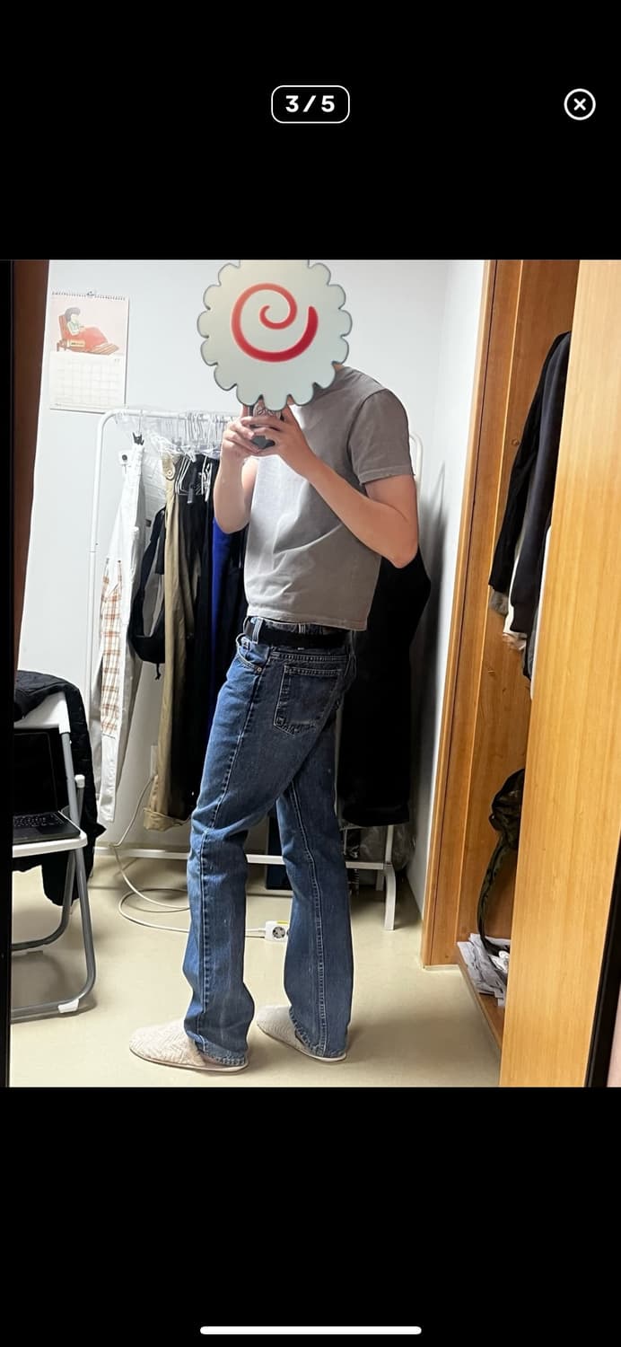 리바이스 517 오렌지탭 USA 빈티지 데님 W34 L34 상품이미지3