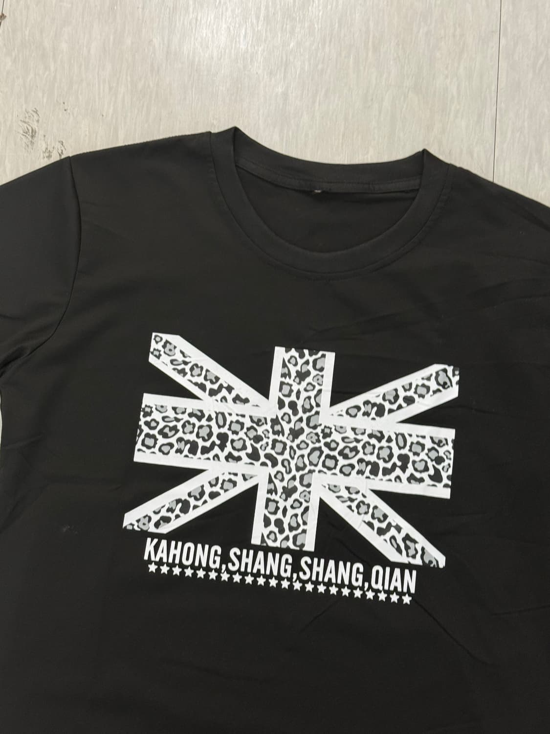 Leopard UK pattern t-shirts  상품이미지2