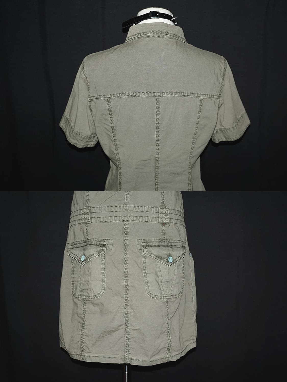 (guess) y2k vintage military jacket  상품이미지7