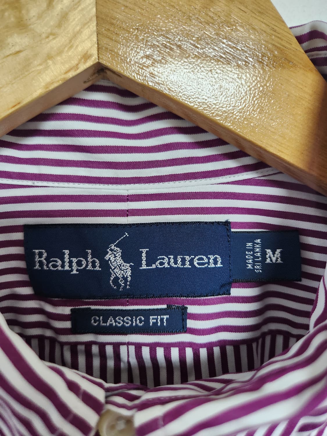 폴로Polo 스트라이프 셔츠 M - S179 상품이미지4