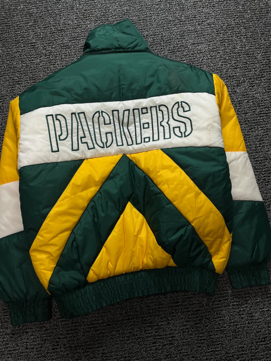 90s 프로플레이어 NFL 그렌베이 패커스 바시티 자켓 315 상품이미지1