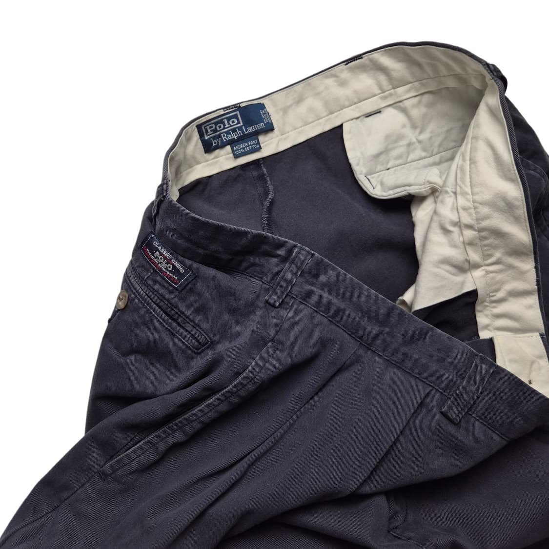 [36] 폴로 랄프로렌 00s 앤드류 투턱 치노팬츠  상품이미지1