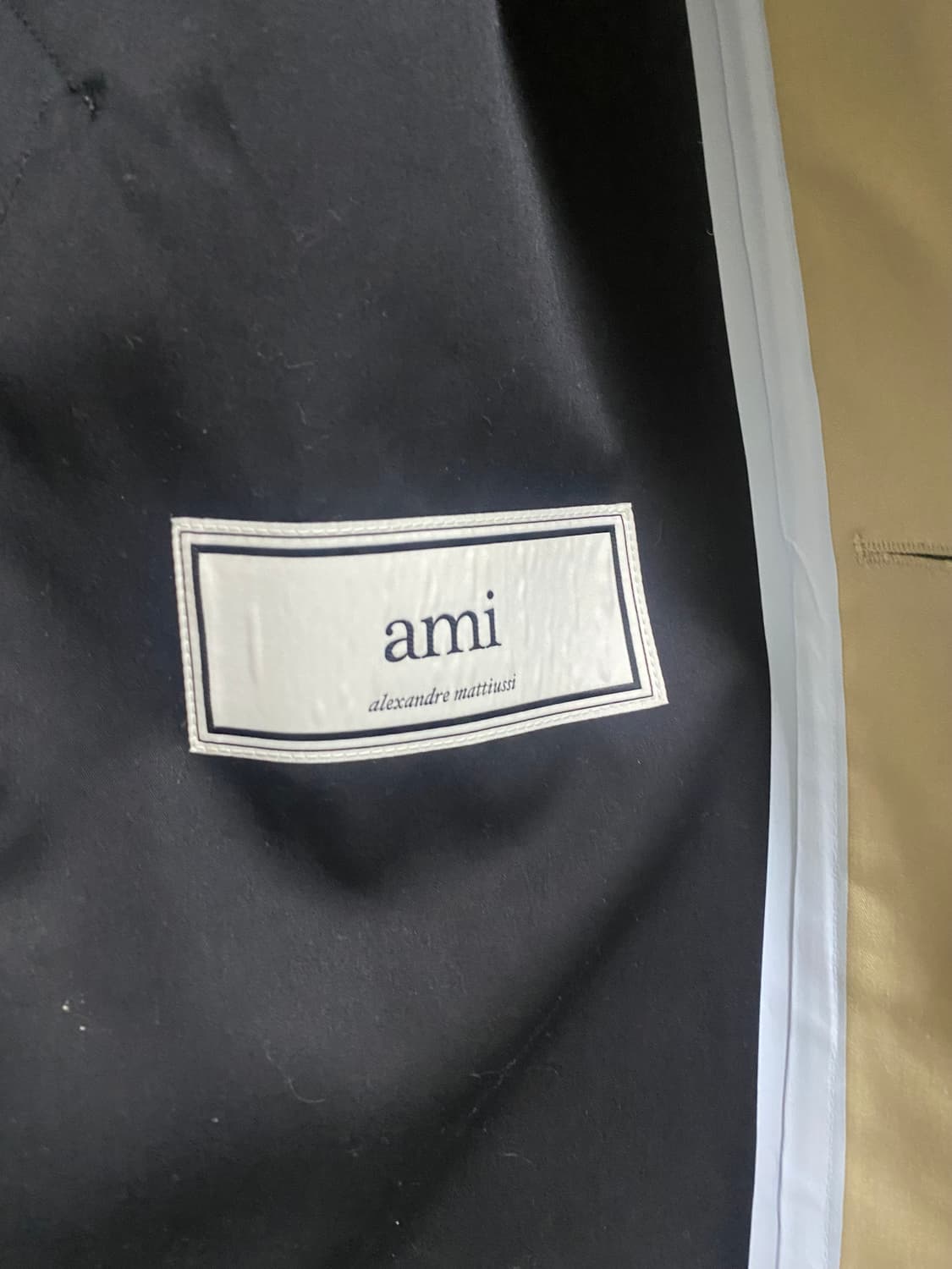 AMI 트랜치코트 상품이미지3