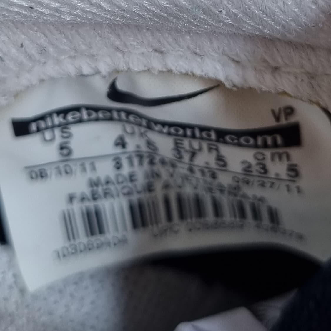 나이키 코르테즈 미드나잇 네이비 스니커즈235 상품이미지6