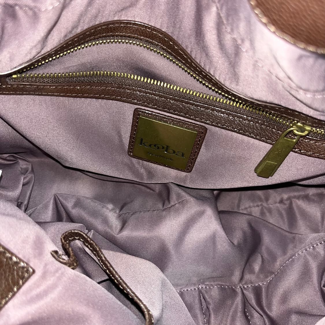 Kooba 브라운 레더 스터드 백 상품이미지5