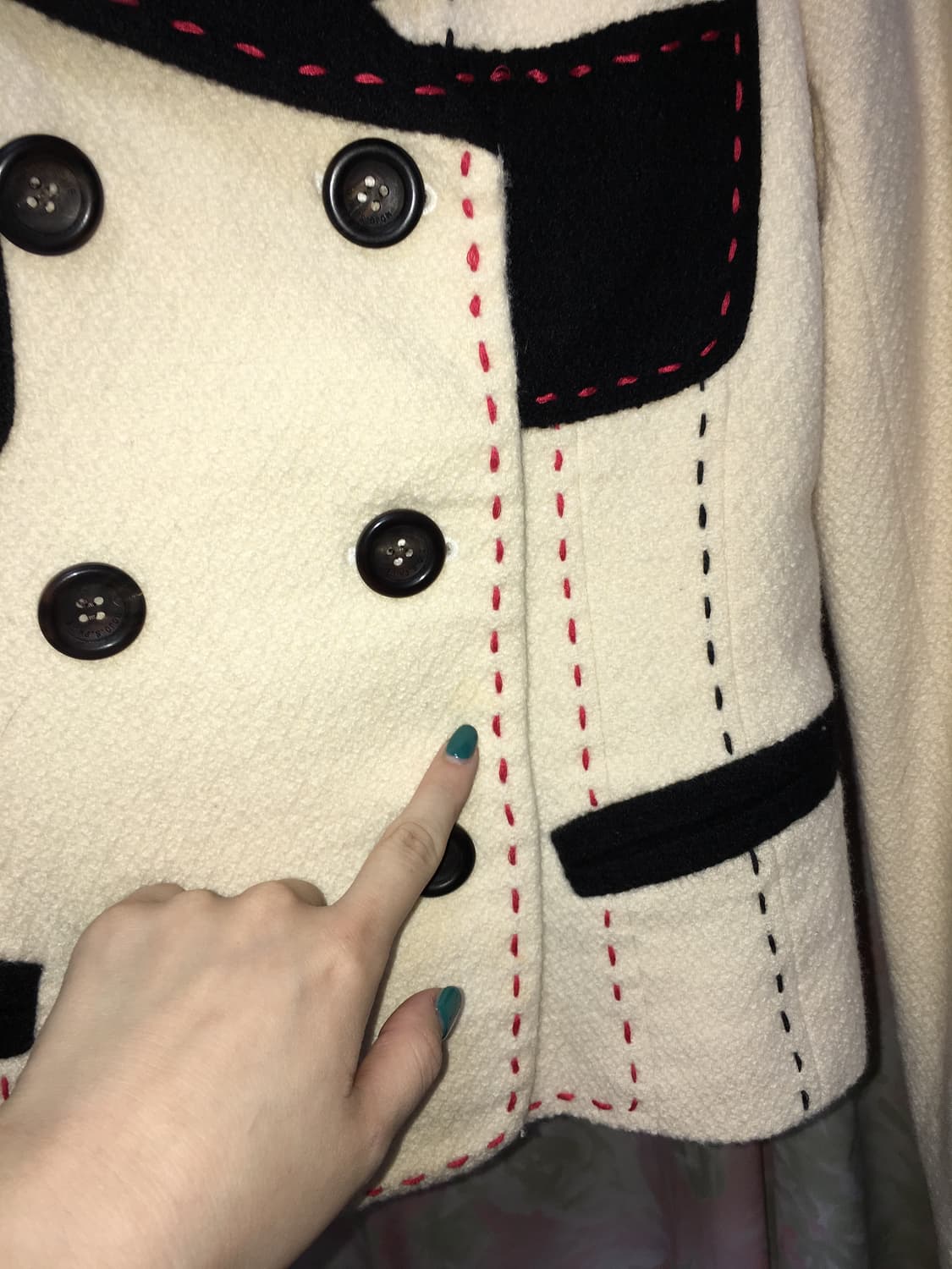 스티치 빈티지 자켓 상품이미지4