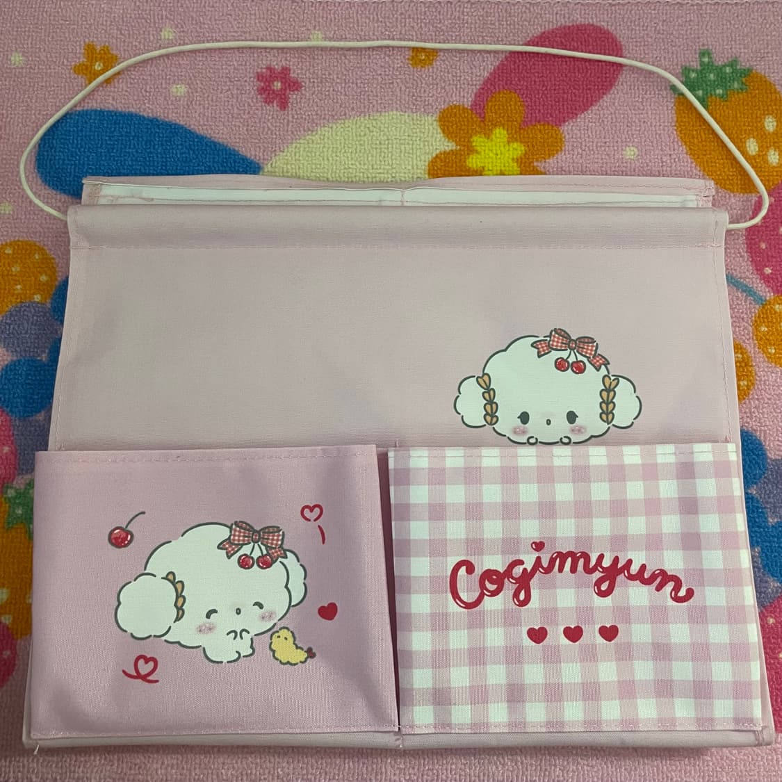 [새상품] 산리오 코기뮹 벽걸이 포켓 월포켓 상품이미지1