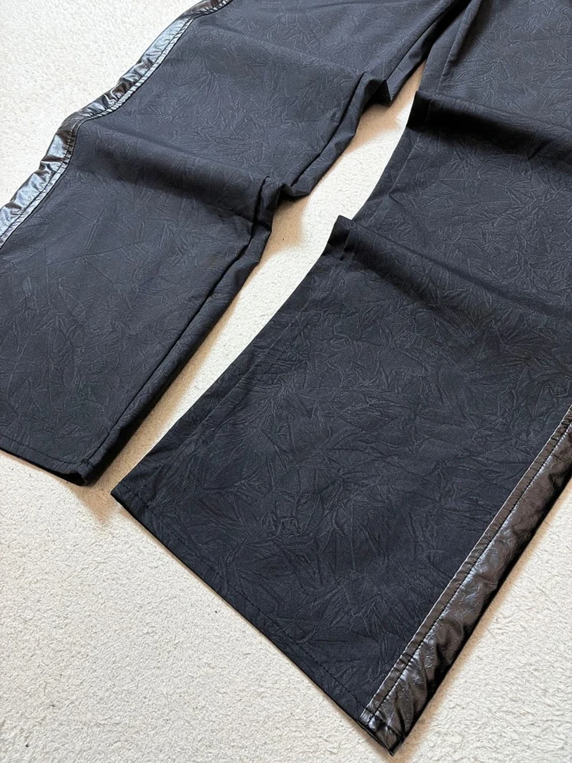 본바트 VONVAT 펑크 코팅 배색 팬츠 PN7188 상품이미지4