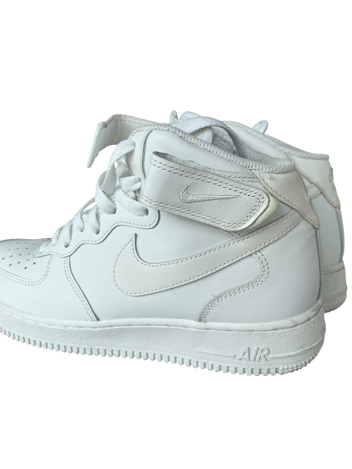 나이키 에어포스1 미드 화이트 백포스 상품이미지4