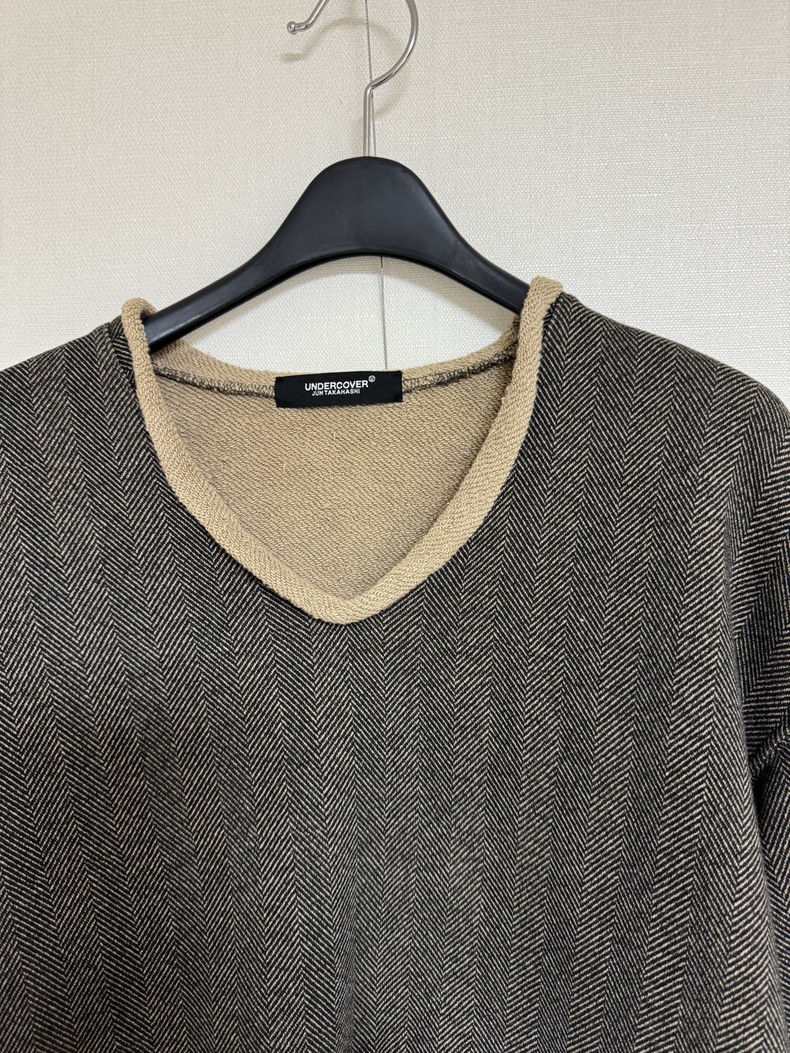 언더커버 헤링본 스웻셔츠 상품이미지5