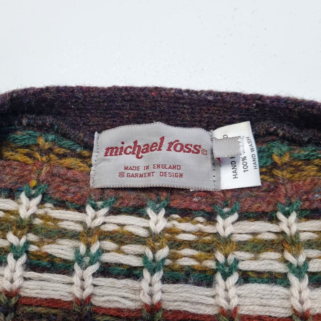 michael ross 페어아일 가디건 - 4 상품이미지6