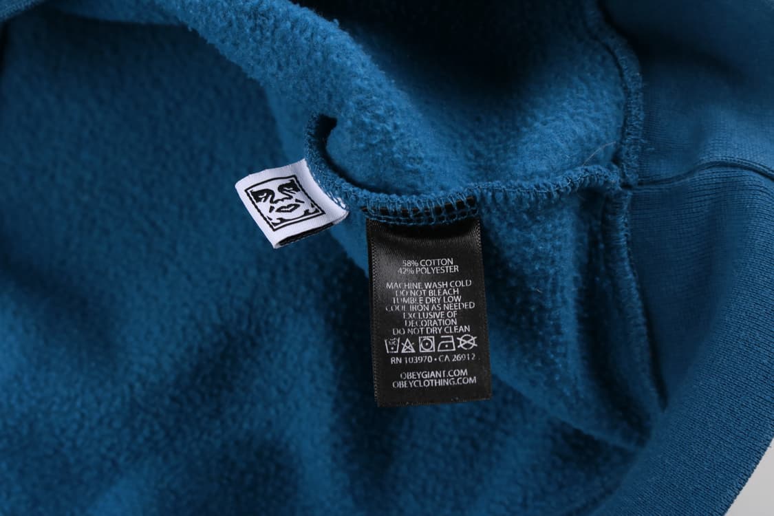 [L] 오베이 블루 플라워 맨투맨 상품이미지4