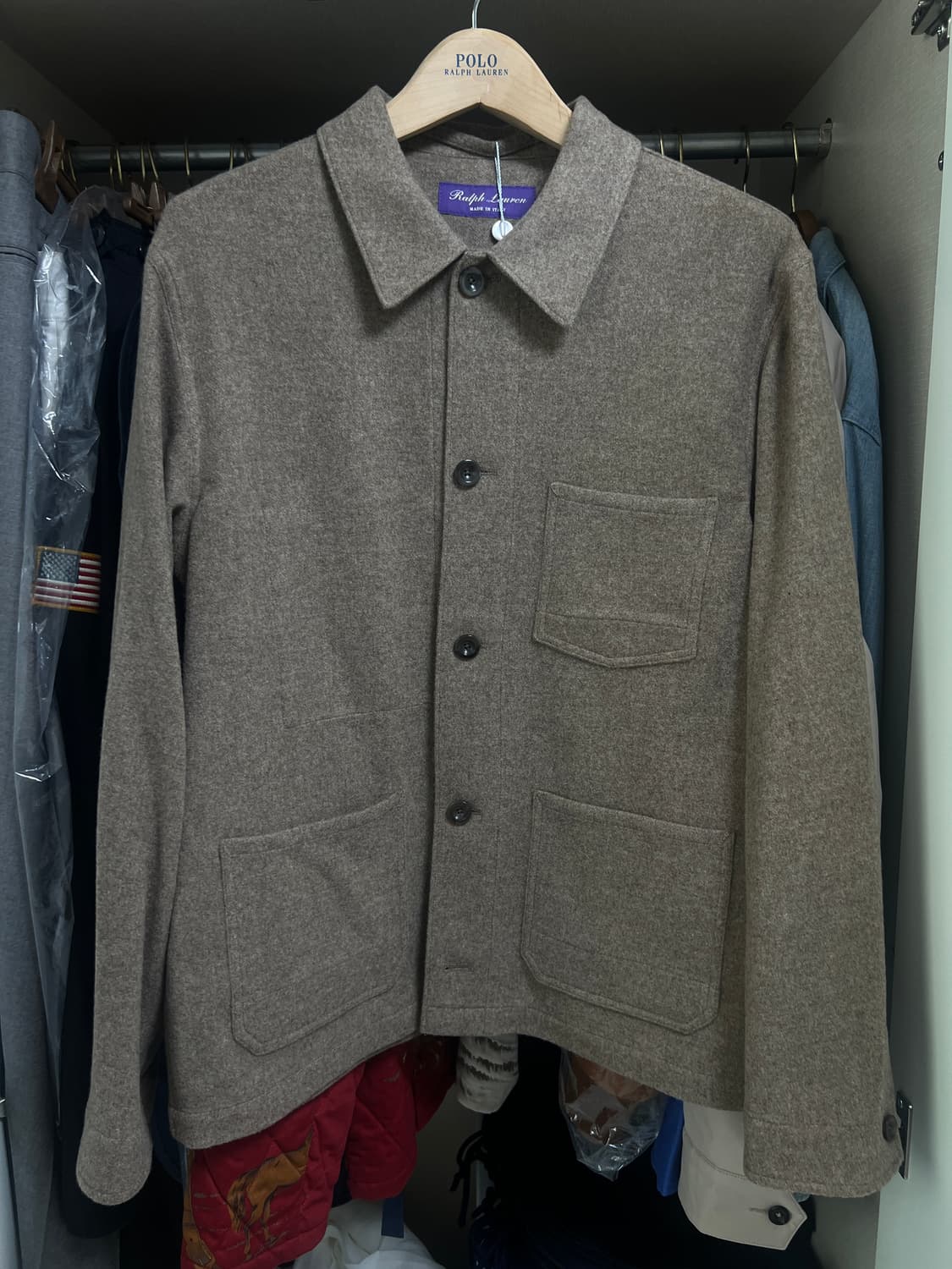 랄프로렌 퍼플라벨 번햄 핸드테일러드 자켓 상품이미지7