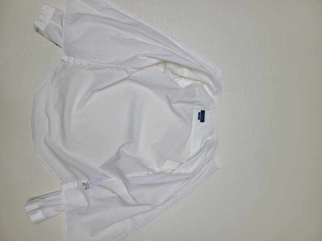 자라맨 ZARAMAN 린넨 헨리넥 셔츠 105 화이트 상품이미지9