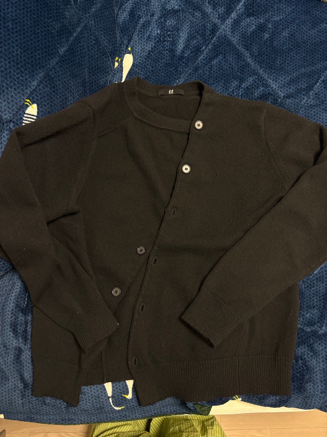 nouvmaree EE 가디건 그레이&블랙 L 상품이미지2