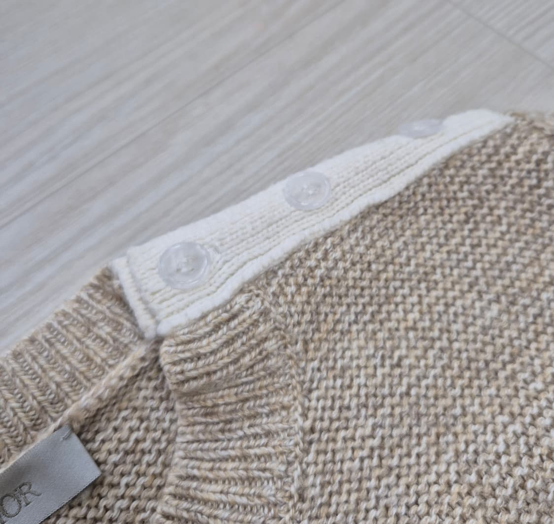 (정품) 디올 시그니처 로고 울 캐시미어 스웨터 M 상품이미지3