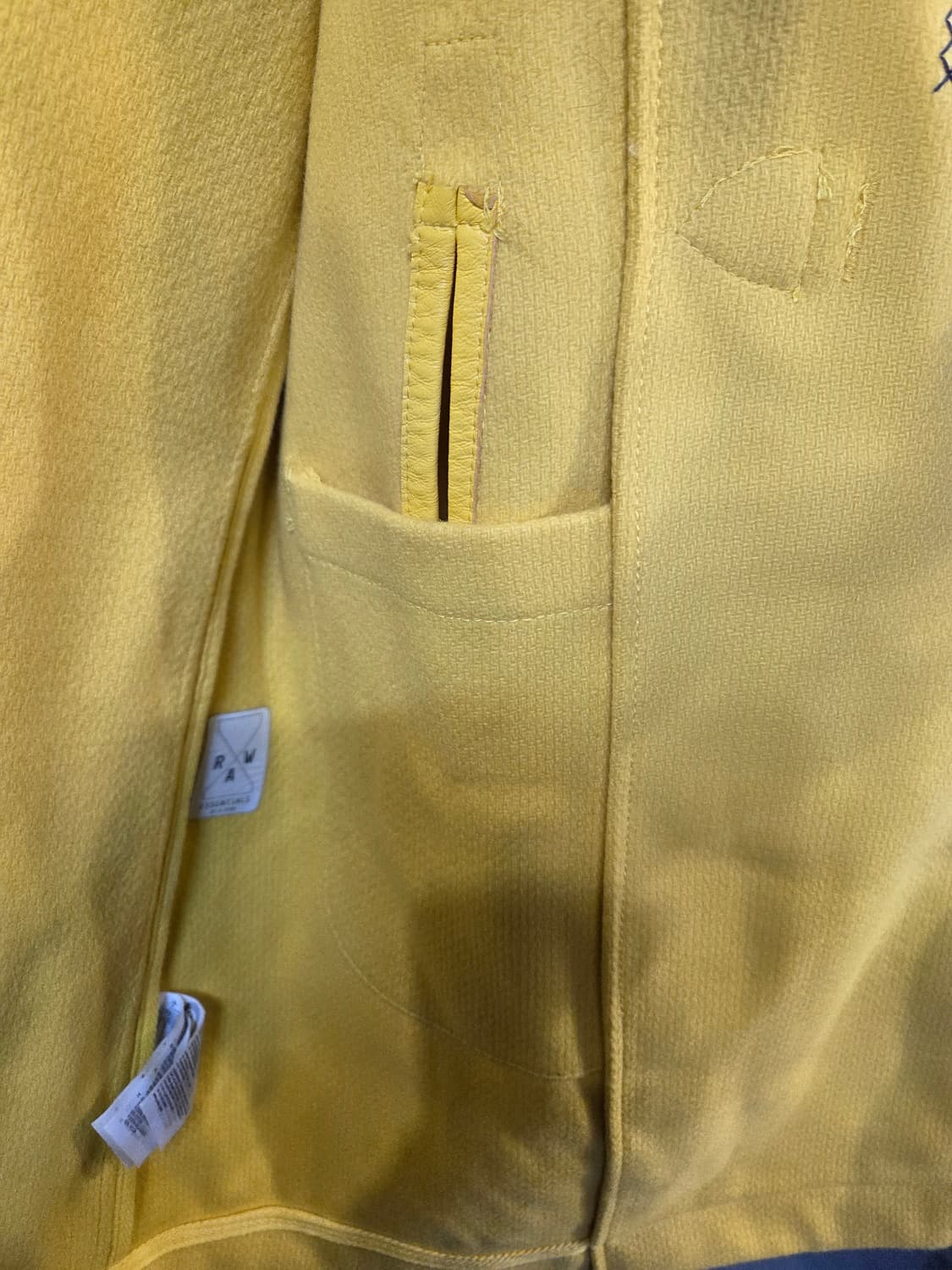 G-STAR 에센셜 울 코트  /레몬 컬러 상품이미지4