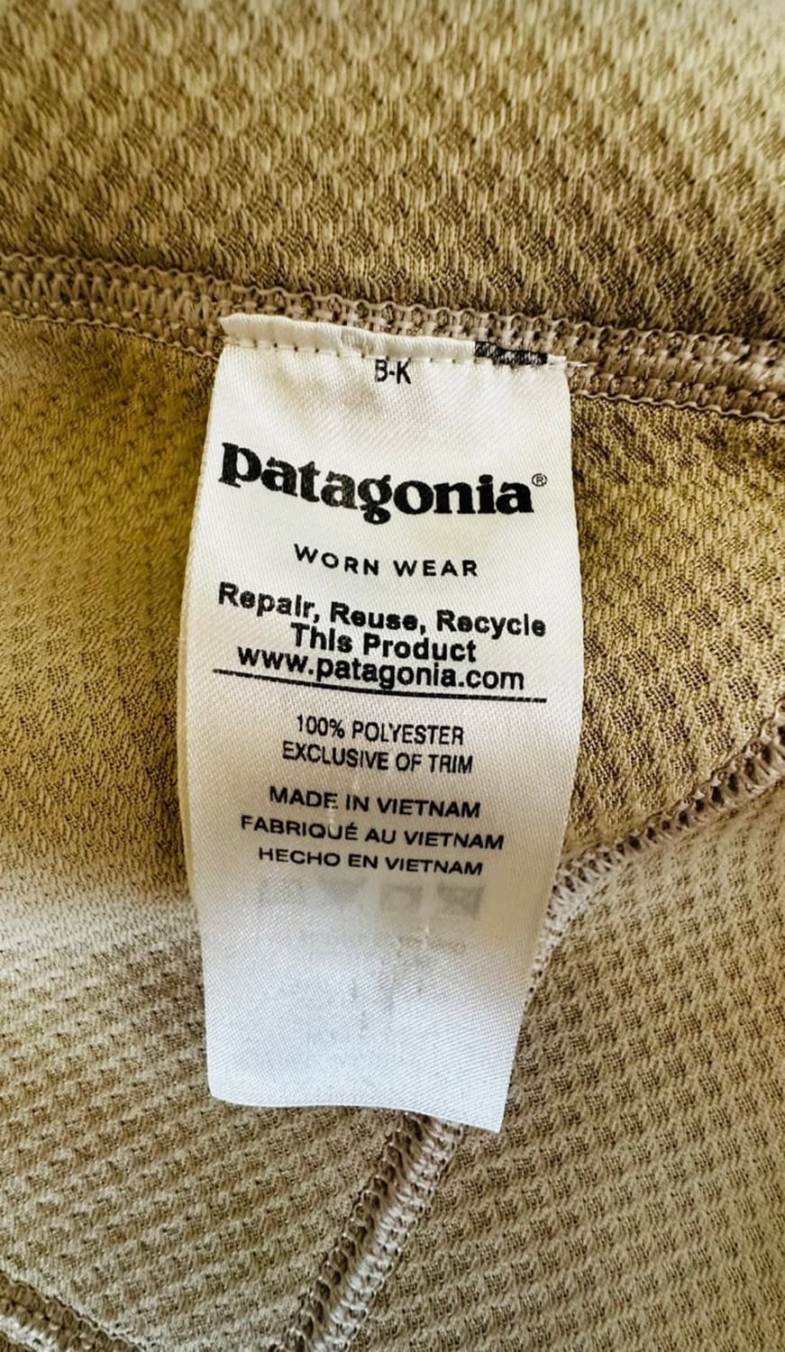 파타고니아 레트로x 플리스s 아이보리 상품이미지2