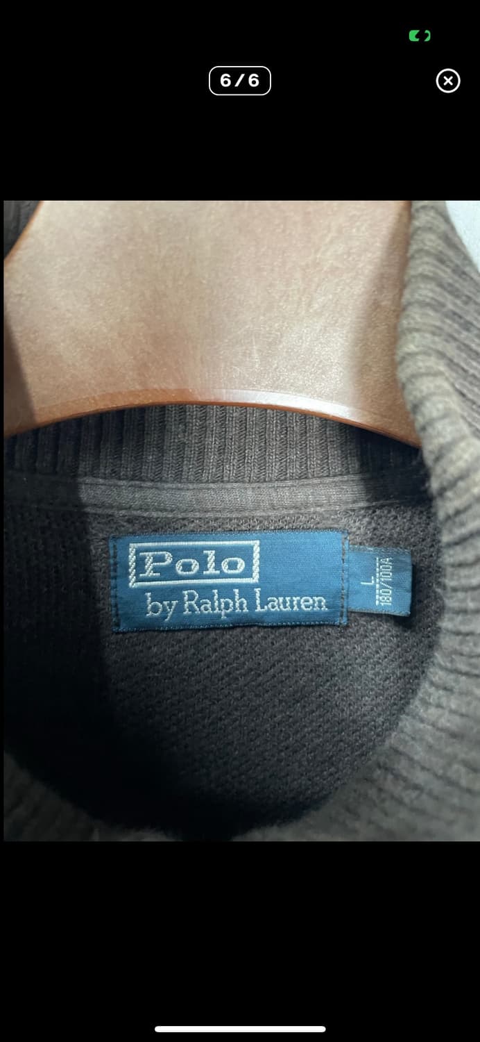 폴로랄프로렌 엘보패치 하프집업 니트 A2870 상품이미지6