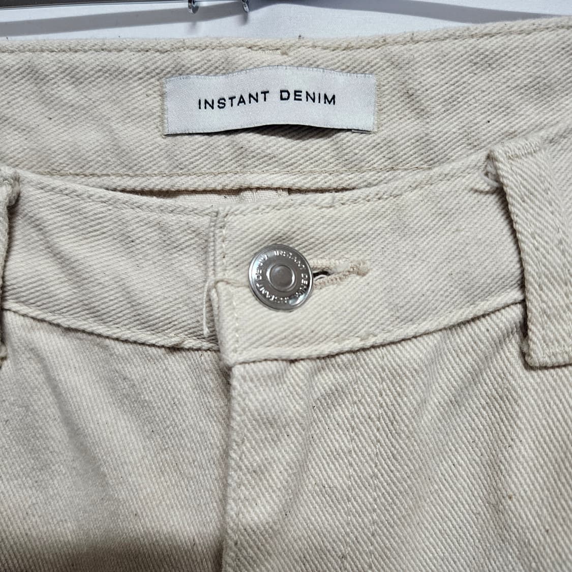 인스턴트데님 슬림핏 크림진 데님팬츠 30 상품이미지3