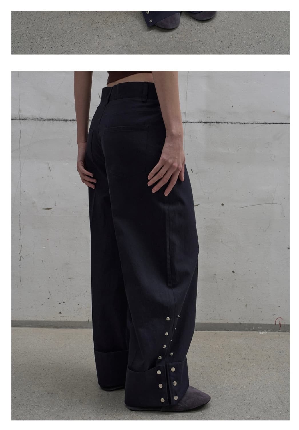 LCDC tm 스냅팬츠(side snap wide trousers) 상품이미지4