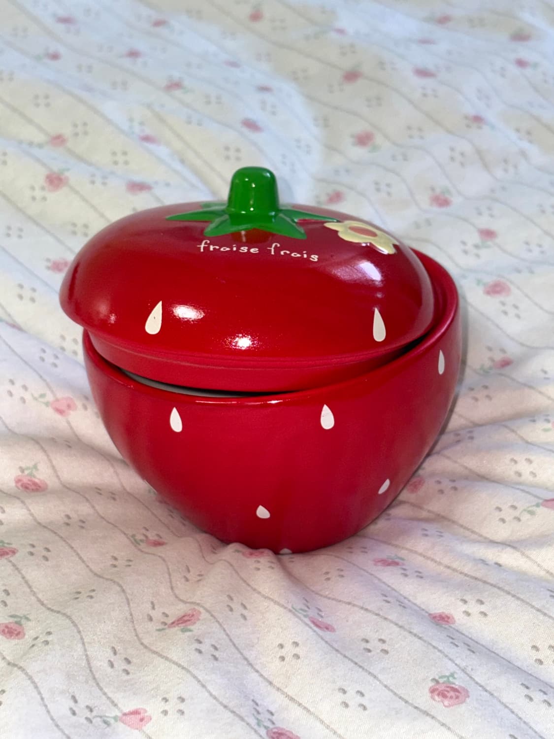 산리오 여름 ~ 딸기 봉봉 도자기 앞접시 🍓 상품이미지1
