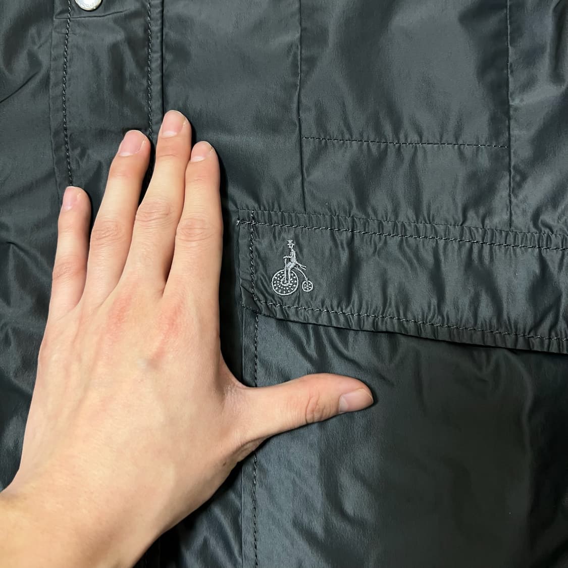 빈폴 골프 남성 로고 바람막이 자켓 M/95  상품이미지4