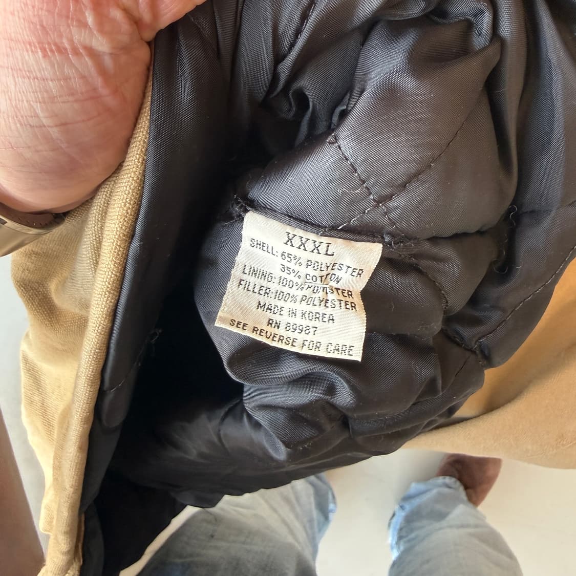 90s usa 브루클린 익스프레스 워크 자켓 상품이미지5