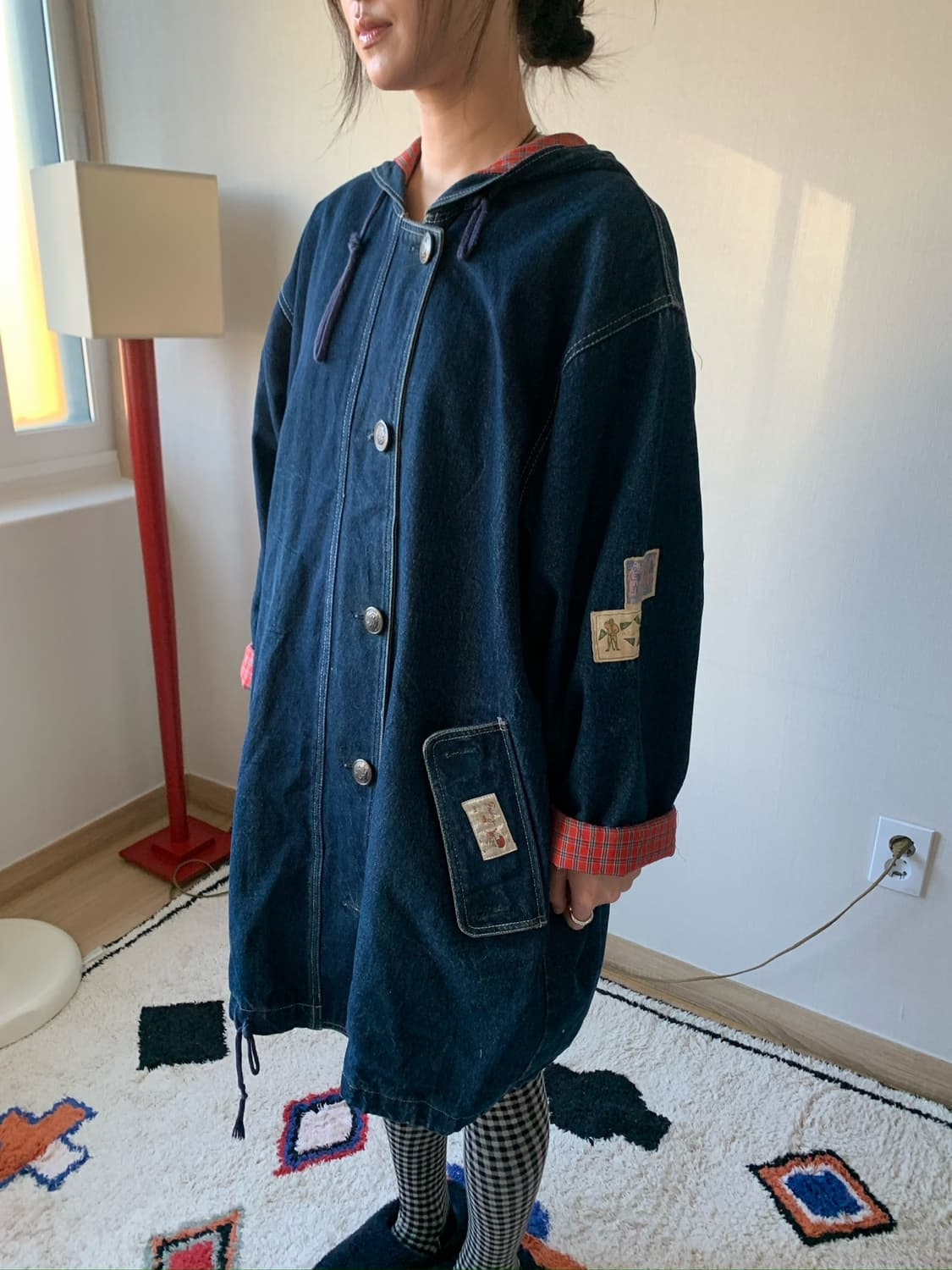 denim patchwork jacket 상품이미지3