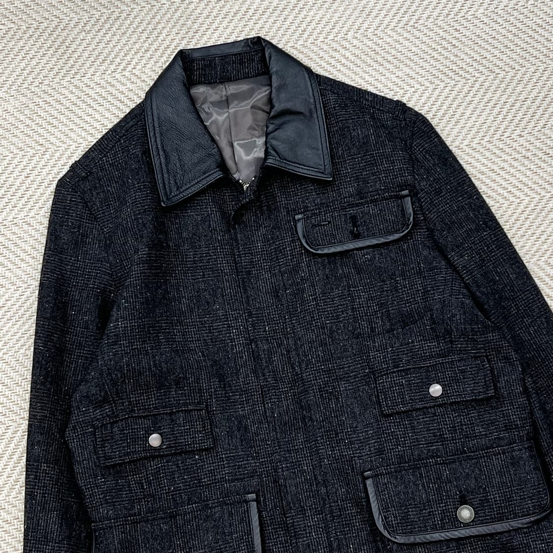 타케오키쿠치 멀티포켓 체크자켓 r2353 상품이미지3