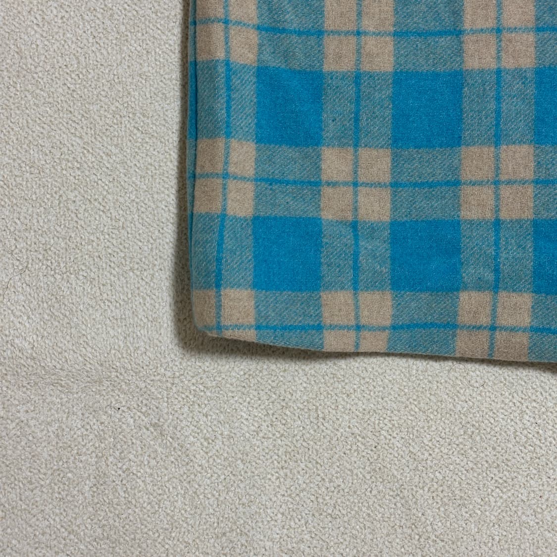 MSGM 체크 울 코트 상품이미지5