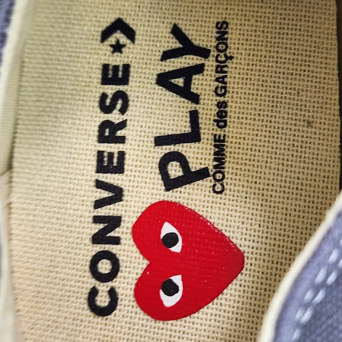 [255]꼼데가르송 X 컨버스 척 70 스틸 그레이 로우 상품이미지9